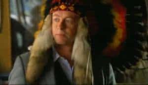 Mentalist Aingavite Baa Simon Baker Patrick Jane Indian Native American headdress bonnet feathers screencaps images photos pictures