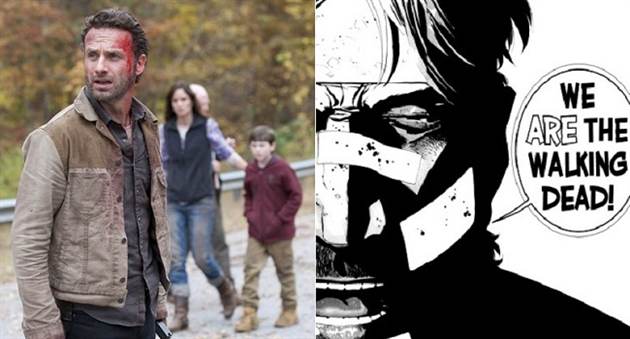 The Walking Dead 2.13 “Beside The Dying Fire” Comic-to-TV Comparison