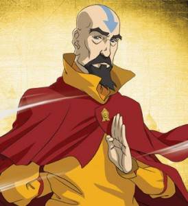 Tenzin, Korra's Aribending Tutor and facial hair guru