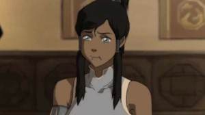 Korra getting back to her old self