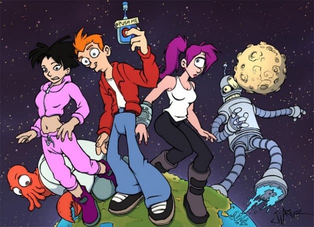 A Great Collection of Futurama Fan Art