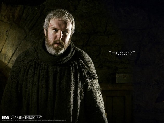 An Artistic Tribute to Game of Thrones’ Best Character: Hodor