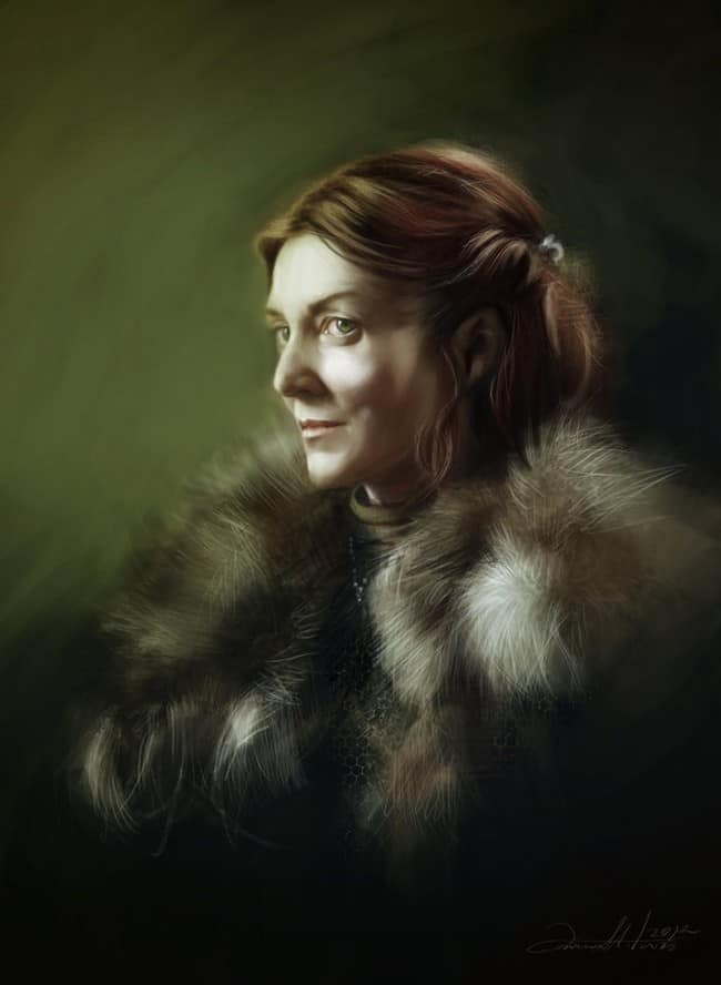 An Artistic Tribute to the Women of Game of Thrones