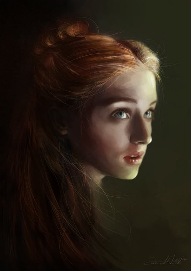 An Artistic Tribute to the Women of Game of Thrones
