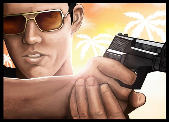 Yes, Burn Notice Has Fan Art Too