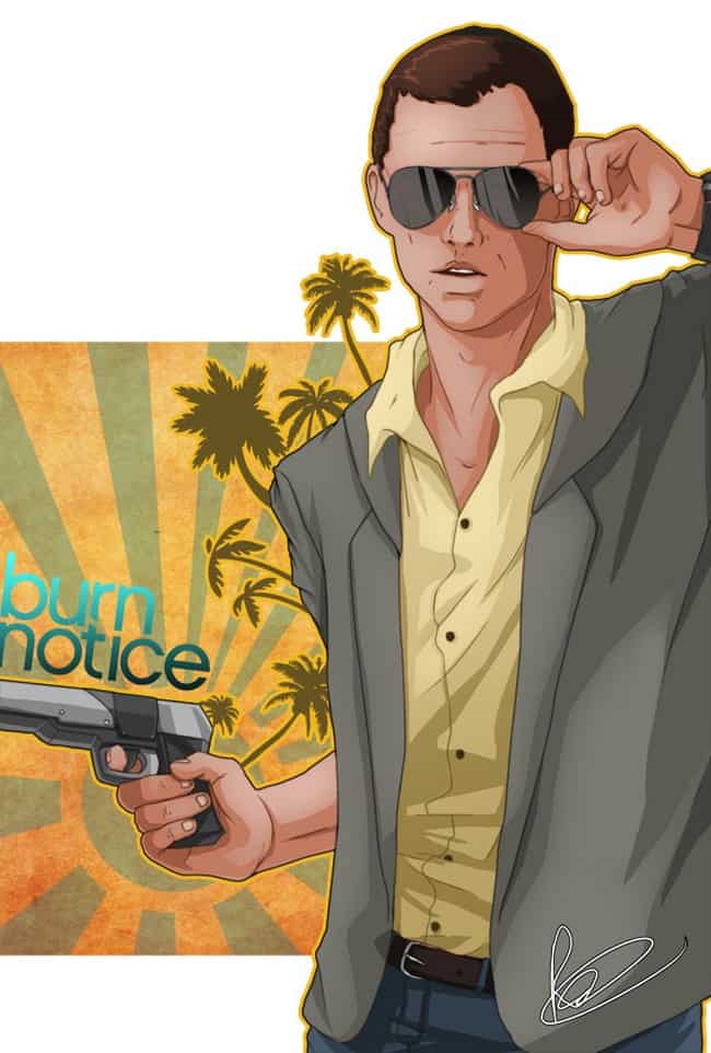 Yes, Burn Notice Has Fan Art Too