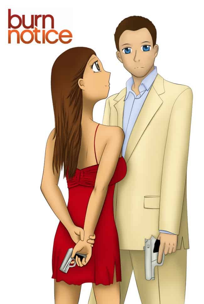 Yes, Burn Notice Has Fan Art Too