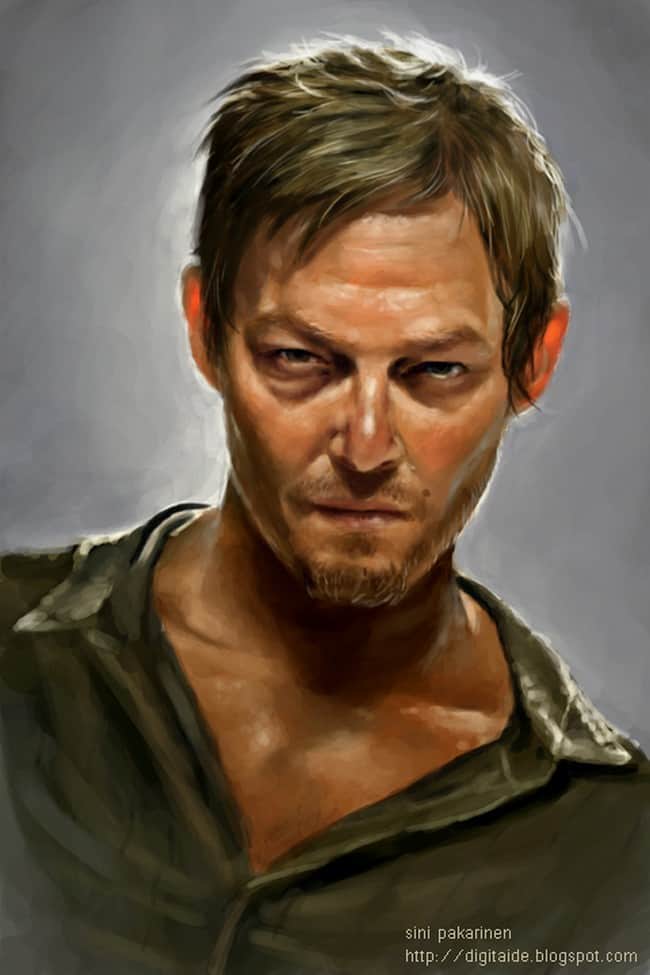 A Gallery of Incredible Daryl Dixon Art