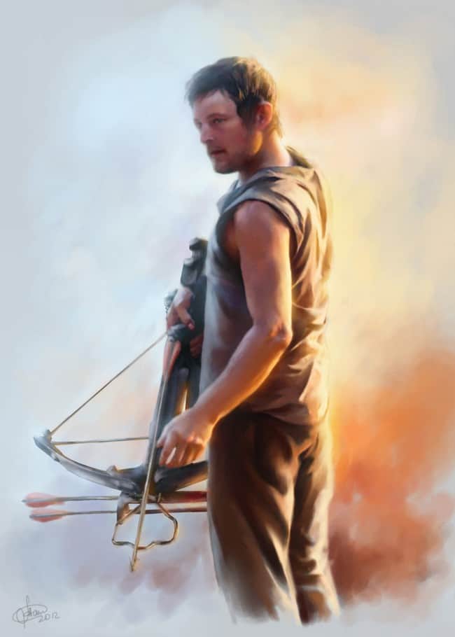 A Gallery of Incredible Daryl Dixon Art