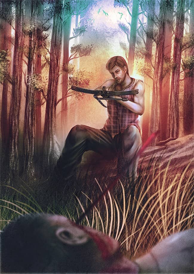 A Gallery of Incredible Daryl Dixon Art