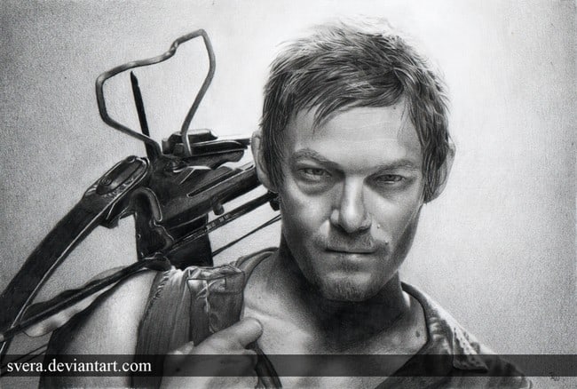 A Gallery of Incredible Daryl Dixon Art