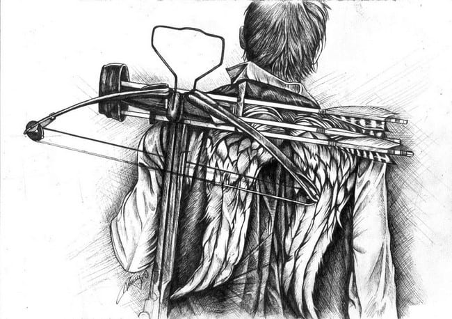 A Gallery of Incredible Daryl Dixon Art