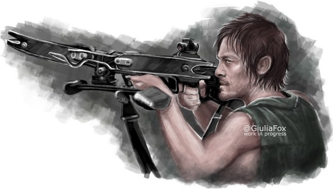 A Gallery of Incredible Daryl Dixon Art