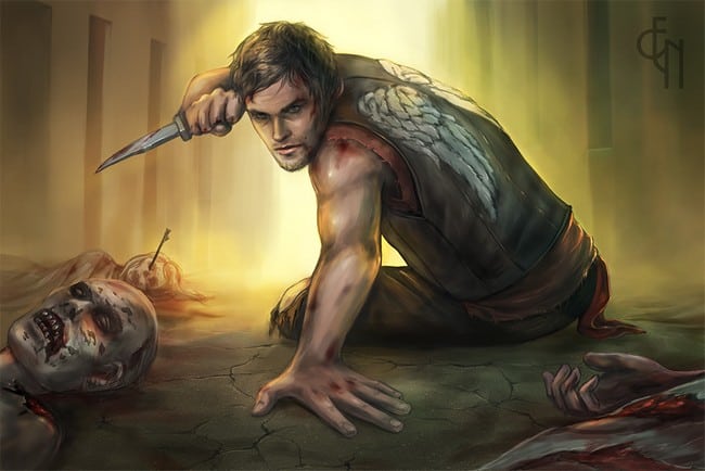 A Gallery of Incredible Daryl Dixon Art