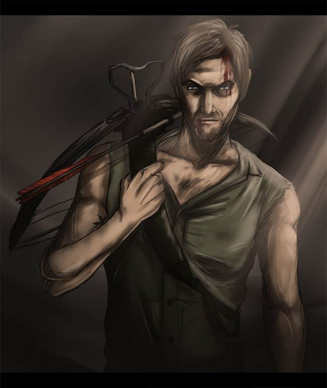 A Gallery of Incredible Daryl Dixon Art