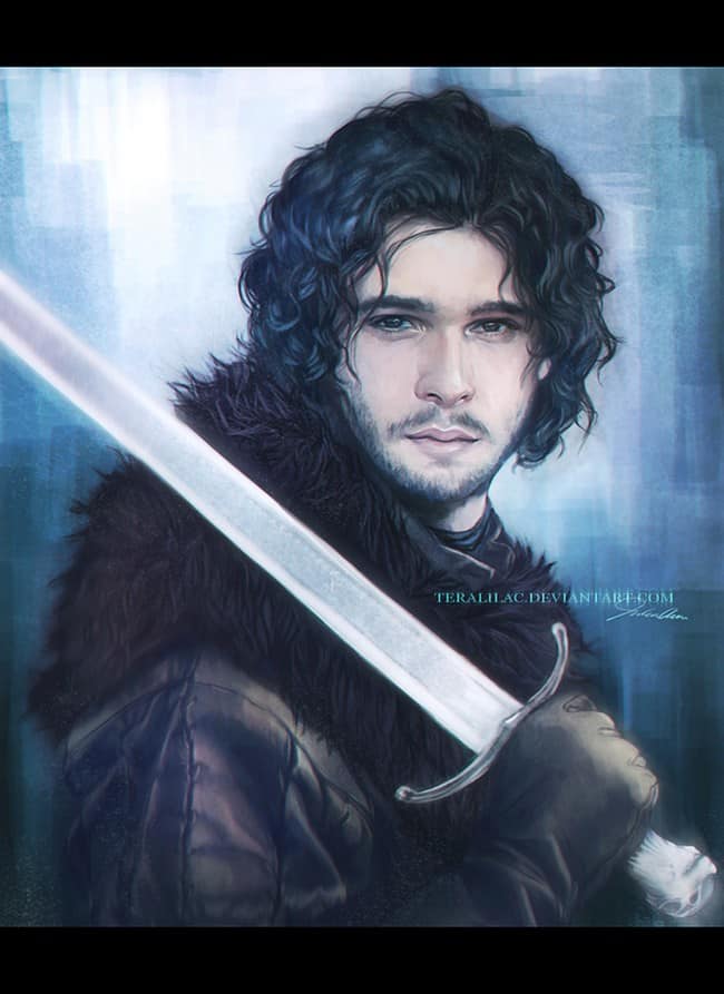 A Collection of Rather Fantastic Jon Snow Portraits