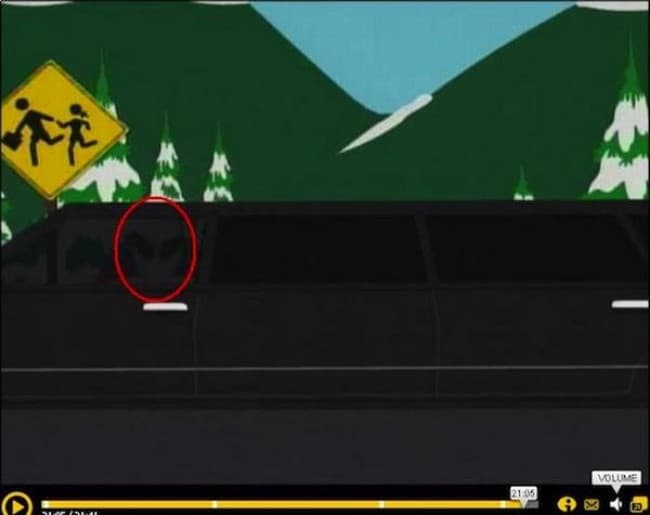 A Gallery of the Secret Alien Forever Hidden in South Park