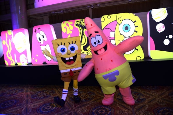 Pharrell Williams Celebrates 41st Birthday With SpongeBob SquarePants Themed Party - Inside