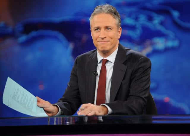 Jon Stewart Surprises Audience with Jimmy Kimmel & Matt Damon Video