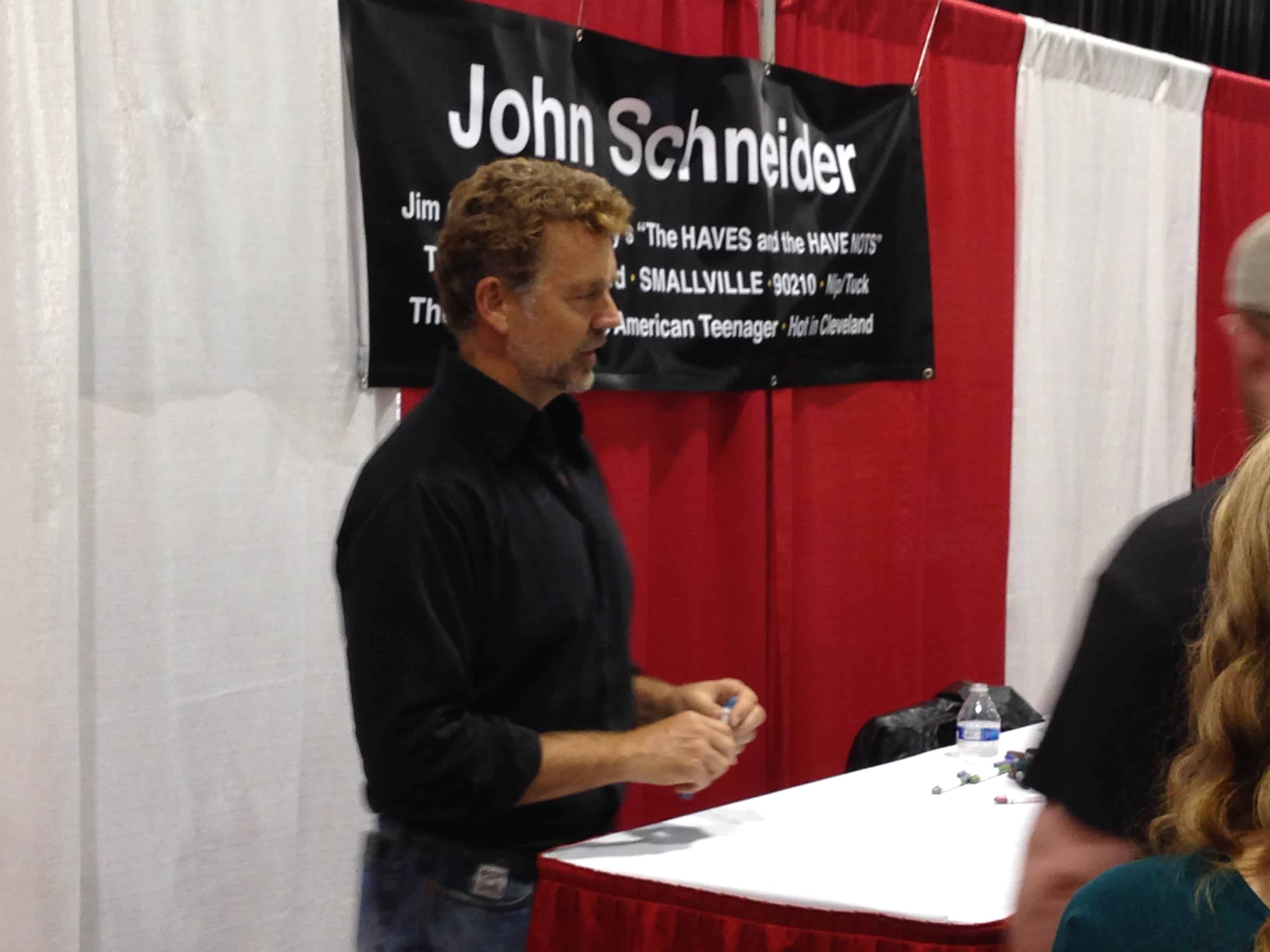 John Schneider at MotorCity Comic-Con