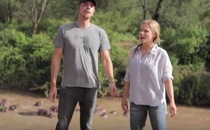 Kristen Bell and Dax Shepard Give us #Relationship Goals with “Africa” Video