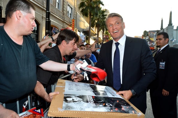 Premiere Of Lionsgate Films' "The Expendables 2" - Red Carpet