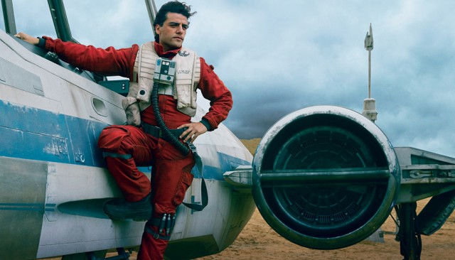 Oscar Isaac in 'Star Wars: The Force Awakens'