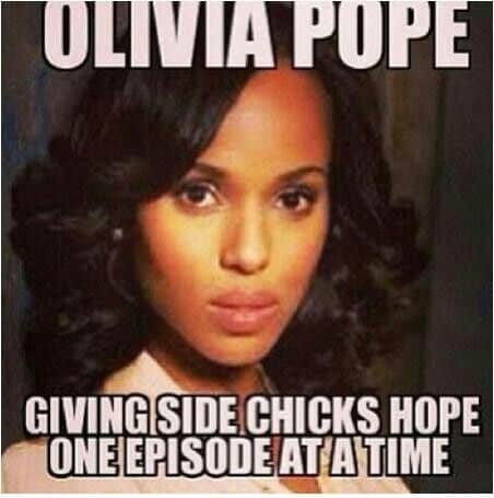 Olivia Pope Side Chick Meme