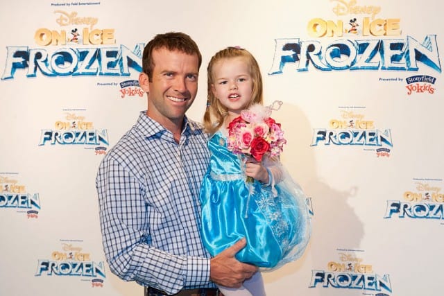 Lucas Black and daughter 