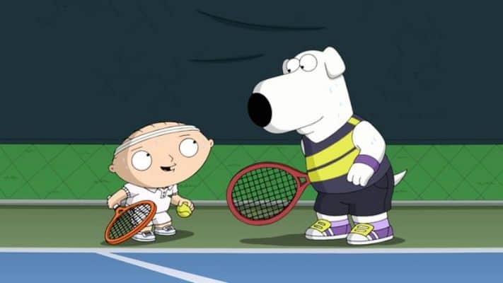 Family Guy: Stewie and Brian are the Ultimate Tennis Duo and Peter ...