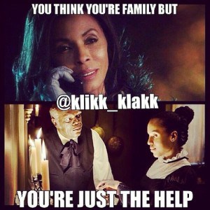 Mama Pope and Olivia Pope meme