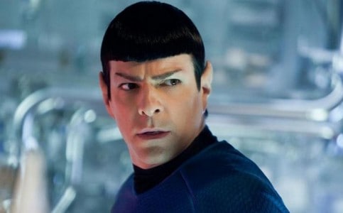 Why Zachary Quinto Needed Glue To Film Star Trek