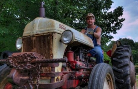 tim and his tractor