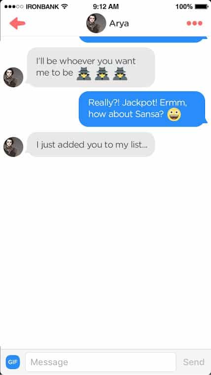 GOT Tinder 2