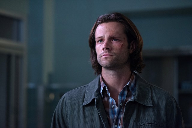 Supernatural -- "Out of the Darkness, Into the Fire" -- Image SN1102A_0314.jpg -- Pictured: Jared Padalecki as Sam -- Photo: Diyah Pera/The CW -- Ãƒ‚Ã‚© 2015 The CW Network, LLC. All Rights Reserved.