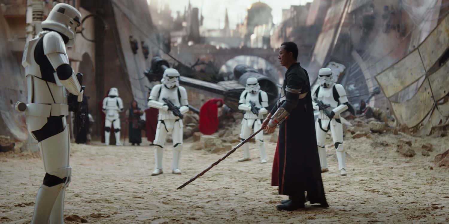 Donnie Yen in 'Rogue One: A Star Wars Story"