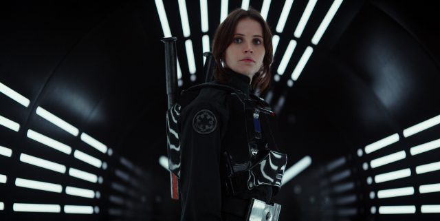 Felicity Jones as Jyn Erso