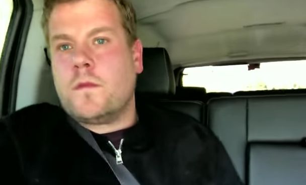 James Corden Tapes his Post-Ban Trip Through LAX