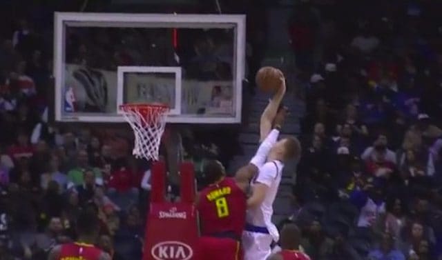 Kristaps Porzingis Posterizes Dwight Howard and it&#8217;s Fantastic