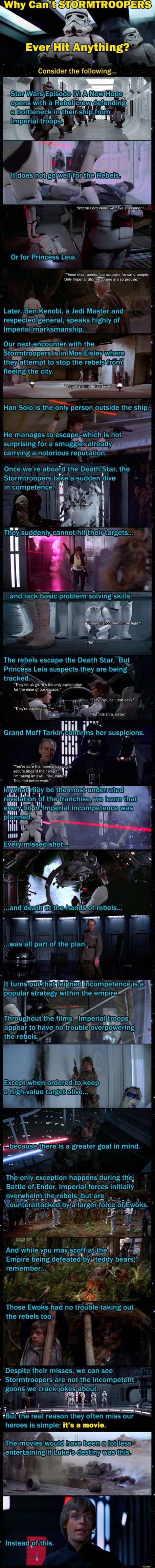 Interesting Fan Theory on Why Stormtroopers Can&#8217;t Hit Anything