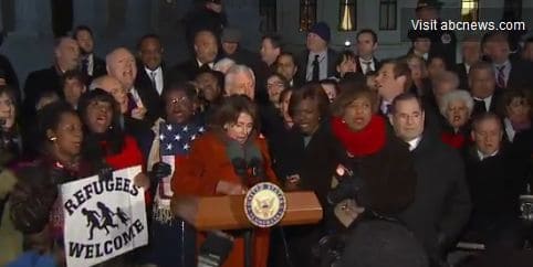 Nancy Pelosi Leads a Not So Good “This Land Is Your Land” Rendition