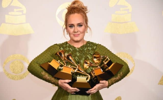 Adele at the Grammys - 2017