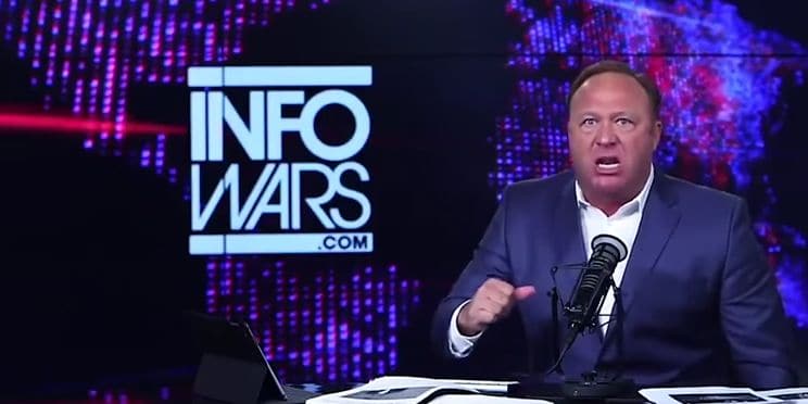 Don’t Ever tell Alex Jones He’s not a Human, He’s a Reptile