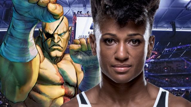 MMA Fighter Angela Hill Shows up to Weigh in Wearing Street Fighter Cosplay