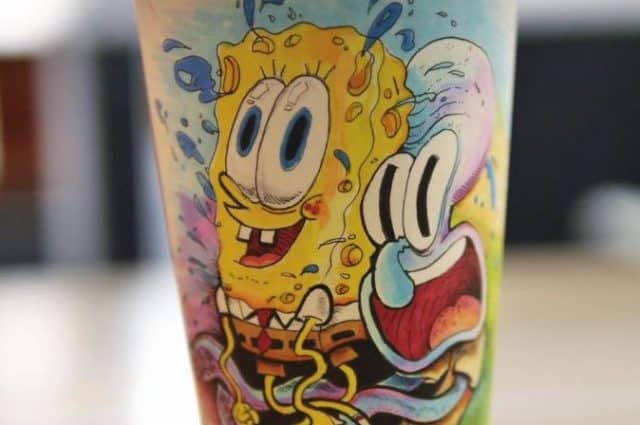 Nickelodeon Animator Illustrates Coffee Cups In Her Spare Time