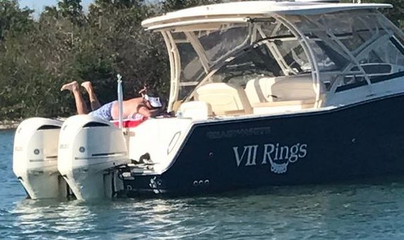 Bill Belichick Named his New Boat “VII Rings”