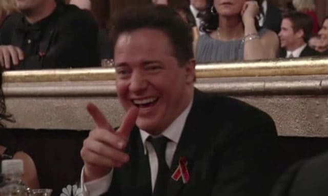 Brendan Fraser Reacts When True Best Picture Winner &#8220;George of the Jungle&#8221; is announced at the Oscars