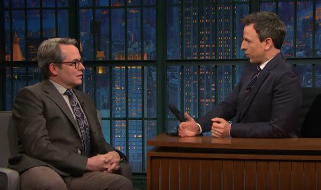 Late Night With Seth Meyers:  Matthew Broderick is Scared to Play a Real Person
