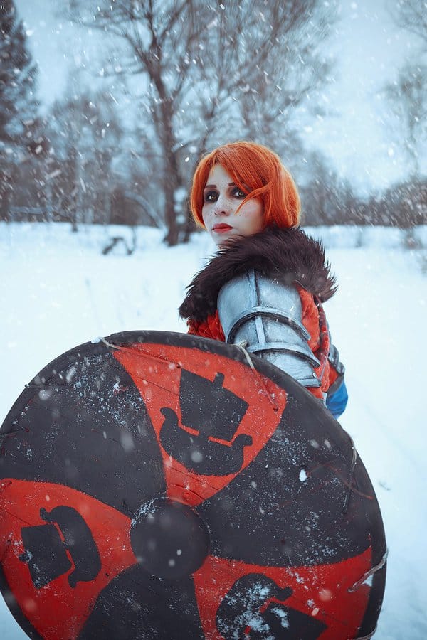 Cerys an Craite Cosplay from Witcher 3 by Elena Samko