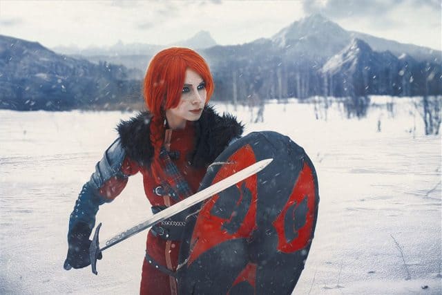 Cerys an Craite Cosplay from Witcher 3 by Elena Samko